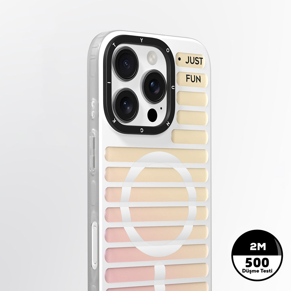 Youngkit Geek Serisi iPhone 16 Pro Kılıf M-safe Şarj Özellikli Kılıf Youngkit Geek Serisi iPhone 16 Pro Kılıf M-safe Şarj Özellikli Kılıf